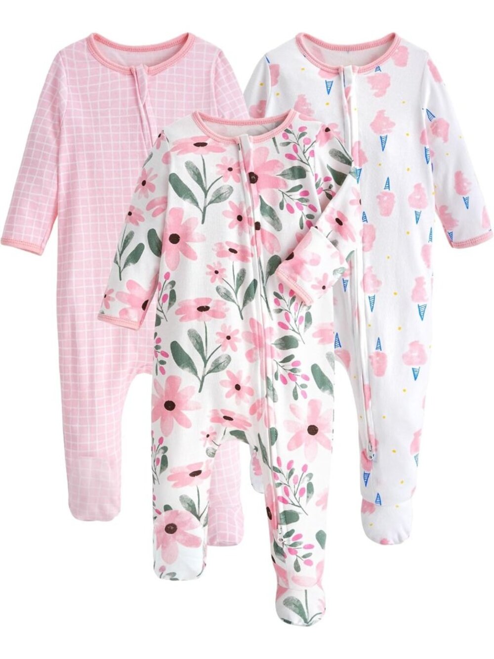 Organic Cotton Baby Pajamas | Newborn Sleepers for Boys & Girls | Soft & Cozy